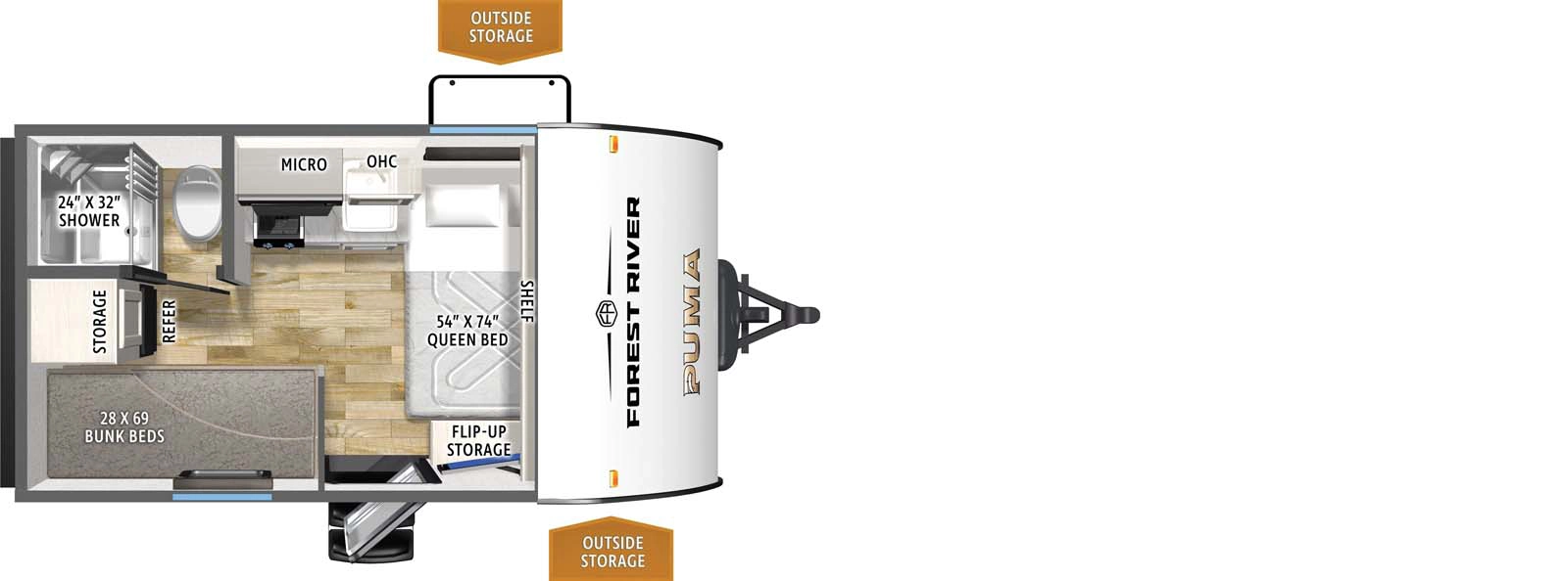 122BHCE Floorplan Image